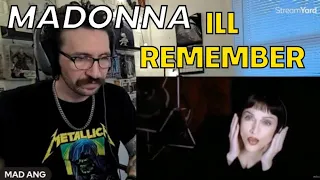 METALHEAD REACTS| Madonna - I'll Remember (Official Video)