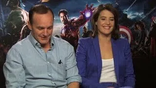 The Avengers interview: Cobie Smulders and Clark Gregg talk onset divas