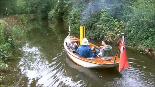 Steam Launch Meteorite on Monmouthshire and Brecon Canal