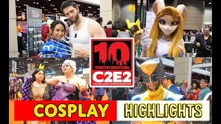 C2E2 cosplay highlights 2019 | Day two