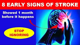 8 Warning Signs of Strokes Showed 1 Month before it Happens
