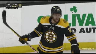 PASTA‼️ David Pastrnak Bombs a 1 timer passed Reimer HD Boston Bruins vs San Jose Sharks 1/22/23