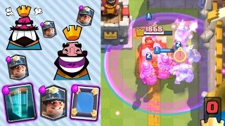 MINER MIRROR CLONE! / Clash Royale 2v2 Battle