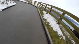 Queenstown Luge in Winter