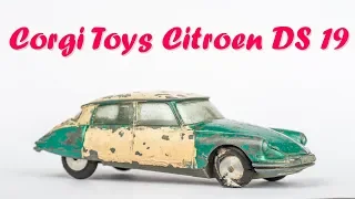 Corgi Toys Citroen DS 19 full custom diecast car restoration