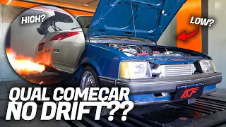 QUEM VENCE ESSA TRETA? CHEVETTE TURBÃO OU 350Z V6 ASPIRADO!