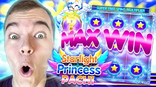 5,000X MAX WIN On Starlight Princess Pachi!