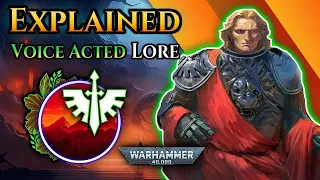 Lion El Jonson - The Complete Lore of the 1st Primarch - Voice Acted 40k Lore - Entire Character