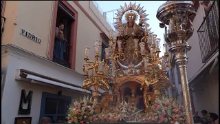 IMPRESIONANTE VIRGEN de la Alegría por Vidrio 2024 | Glorias Sevilla