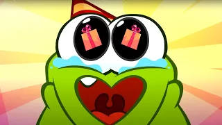 Om Nom Geschichten 🟢 Neue Folge 🟡 Geburtstagsschleichen 💖  Lustige Cartoons für Kinder