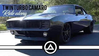 Twin Turbo 1969 Camaro Ride Along...BOOST!!