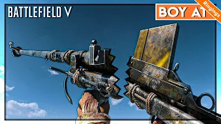 ปืนฉมวก ต่อต้านยานเกราะ  - Battlefield V BOY AT RIFLE