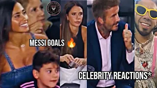 Messi's Family & Celebrities go Crazy for Messi Goals Vs Orlando City 😱🔥