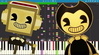 IMPOSSIBLE REMIX - Bendy And The Ink Machine Song - The Devil's Swing - Fandroid - Piano Cover