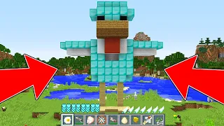 Minecraft - HOW to build CHICKEN DIAMOND TITAN Minecraft: NOOB ENDERMAN vs ZOMBIE! NOOB VS PRO