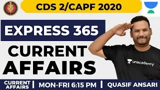 Express 365 Current Affairs | (Day-28) Important Current Affairs | Target Defence | Quasif Ansari