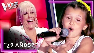 Nine-Year-Old sings FOLK MUSIC like an ADULT on The Voice Kids | EL PASO #104