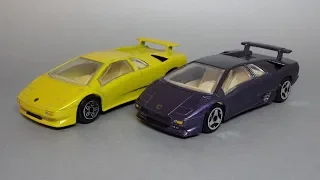 Lamborghini Diablo || Bburago || Масштабные модели автомобилей 1:43 из 90-х