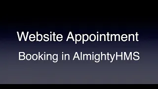 Website Appointment Booking in #Odoo for Doctor/Physician by #AlmightyCS. #AlmightyHMS #Odoov16