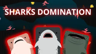 SHARKS DOMINATED FFA/ Deeeep.io Montage