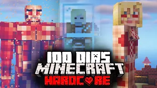 Sobreviví 100 días En Un Apocalipsis de Titanes En Minecraft HARDCORE...Esto fue lo que pasó (2)