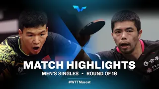 Xiang Peng vs Chuang Chih-Yuan | MS | WTT Contender Muscat 2022 (R16)