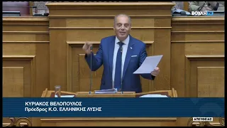 Κ. Βελόπουλος ( Πρόεδρος ΕΛΛΗΝΙΚΗ ΛΥΣΗ) (Ενίσχυση εισοδήματος)(26/07/2023)