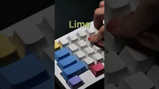 Comparing Outemu Switches (Peach-Red Panda-Lime)