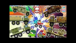 Good Vs Evil - Humvee - Army Vehicles - Transport Truck, Missile Launcher, Crane, Military Car