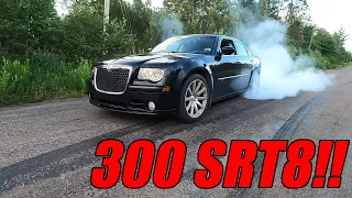 Chrysler 300 SRT8 burnouts!!
