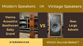 Vintage vs Modern   Speakers