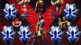 FEATURED PARAGON CRYSTAL OPENING!! Lady Death Strike/Dani Moonstar! 7-Star Pretty Please!? - MCOC