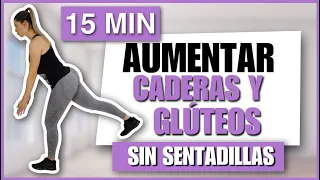 EJERCICIOS PARA AUMENTAR GLÚTEOS Y CADERAS en CASA | RUTINA FÁCIL SIN SENTADILLAS | NatyGloss Gym