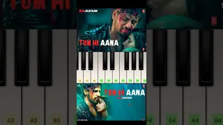 TUM HI AANA Piano Tutorial on Mobile | Perfect Piano App | #Shorts #viral #hit #emotional #songcover