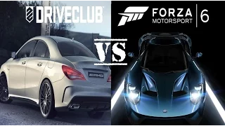 Forza Motorsport 6 (Xbox One) Vs DriveClub (PS4)