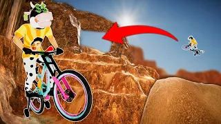 THE LONGEST BIKE JUMP EVER! (Descenders)