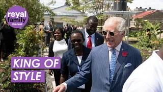 King Charles Dons The Shades As He Gets A Glimpse Of Kenya's Urban Agriculture