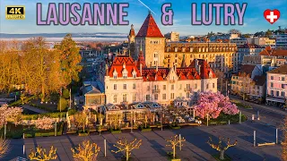 Most beautiful villages in Switzerland - Lutry - Lausanne 4K