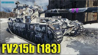 БАБАХА раздаёт ЖЁСТКИЕ плюхи ✅ World of Tanks FV215b 183