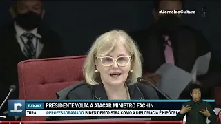 Ministra Rosa Weber envia notícia-crime à PGR contra Bolsonaro por falas homofóbicas