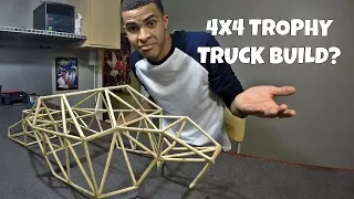 Custom 4x4 RC Trophy Truck Build - Part 1: Intro, TIG Welding an RC Chassis