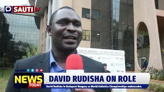 Champion David Rudisha in Budapest after Landing ambassador Role at World Athletics Championships