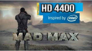 MAD MAX - Intel hd 4400 - Surface Pro 2 - 4 GB RAM - i5 4200U - Windows 10 - Lowest Setting