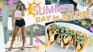 SUMMER DAY IN MY LIFE! Fitness Routine, Acting Class & Dairy-Free Gluten-Free Grocery Haul!