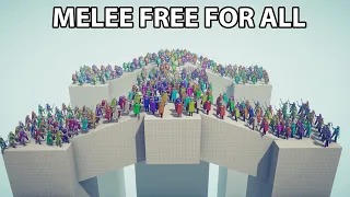 MELEE FREE FOR ALL MADNESS - Totally Accurate Battle Simulator TABS