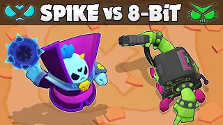 Dark SPIKE 🆚 8-Bit Virus | 1vs1 | Evil battle