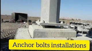 Anchor bolts installations #JAYSONVLOGS# Jayson Vlogs