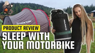 Why sleep with your bike? (LoneRider MotoTent Review)