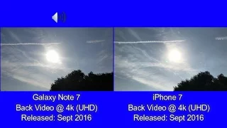 Galaxy Note 7 -vs- iPhone 7: Video Camera & Mic Test