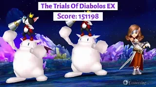 [DFFOO GL] The Trial Of Diabolos EX - Cait/Vaan/Beatrix - Score: 151198